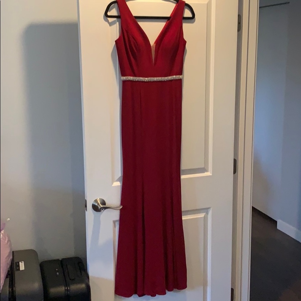Red Gown